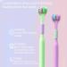 Travel Toothbrush - 3 Angled Bristles for Complete Gum Care | Sensory Toothbrush in Yellow | Ultimate Teeth Cleaning Solution - Buy Online on GoSupps.com
