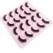 AMSDCN 10 Pairs 3D Faux Mink Wispy Fluffy Curly Fake Eyelashes - Natural Look (LY04) - Buy Online on GoSupps.com