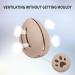 Beauty Blender Holder | Travel-Friendly Make-up Sponge Case | Khaki Color - Buy Online on GoSupps.com