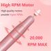Buy Professional Electric Nail Drill Kit - 12 in 1 Portable Acrylic & Gel Nail Tool | USB Powered for Manicure & Pedicure (Pink) - International Shipping Available - Buy Online on GoSupps.com
