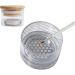 Brush Cleaning Cup Nail Brush Cleaning Tool With Lid Small Cup Holder For Nail Washing Nail Brush Cleaning Cup - Buy Online on GoSupps.com