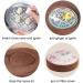 40cm Smokeless Moxibustion Cushion Set 360 Degree Rotatable Vent Adjust Temperature Moxibustion Heating Pad Moxa Cone Burner Box Moxibustion Sit Chair for Moxibustion Therapy Meditation Yoga Relax Brown - Buy Online on GoSupps.com