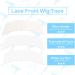 48 Piece Waterproof Double-Sided Lace Front Wig Tape - White Adhesive for Wigs, Toupees, Hair Pieces & Extensions - Buy Online on GoSupps.com
