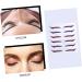  TOVINANNA 12 Pairs Reusable Eye Makeup Stickers for Double Eyelids Transparent Eyeliner Stickers for Women for Natural Look Easy Application - Buy Online on GoSupps.com