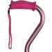 PCP Cane Hand Grip Replacement Medium-Firm Split Rubber Palm Cane Grips Pink - Buy Online on GoSupps.com