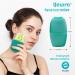 Ice Roller for Face Qewro Silicone for Tone skin Reusable Eye Puffiness Relief Ice Roller Mold for Neck Facial Roller to Remove Fine Lines Pores Anti Wrinkles (Green) - Buy Online on GoSupps.com