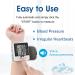 Wrist Blood Pressure Monitor - Automatic Talking BP Cuff with Heart Rate, 90x2 Reading Memory, Large LCD Display - Medical Equipment for Home Use - Buy Online on GoSupps.com