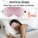 Buy eWish Zero Pressure Silk Sleep Mask - Adjustable Eye Shade for Ultimate Comfort | Blocks Light - Pink - Buy Online on GoSupps.com