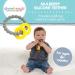 Chewbeads Mulberry Teether - Textured 100% Silicone Teething Ring for Babies & Toddlers - Punchy Pink - Buy Online on GoSupps.com
