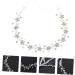 MERRYHAPY 1 PC Plum Blossom Rhinestone Hair Band Novel Headdress Bridal Silver Vines Charming Headband Rhinestone Headbands for Women Hair Bands for Womens Hair Elegant Headband Hair Jewelry - Buy Online on GoSupps.com