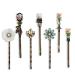 GRY 7PCS Vintage Elegant Hairpins Retro Hair Pins Metal Bobby Pins Hair Clips Hair Accessories for Women Ladies and Girls Headwear Styling Tools