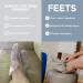 FEETS Foot Peel Mask with Eucalyptus and Lavender (2-Pack) | Exfoliate Dead Skin, Repair Dry Cracked Heels | Men and Women | Soft Smooth Feet | Callus Remover - Buy Online on GoSupps.com