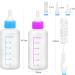 Shop 60 ml Pet Milk Bottle Kit - Includes Cleaning Brush & 3 Nipple Sizes for Kittens & Small Animals - Buy Online on GoSupps.com