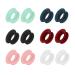 12 PCS Earplugs Mute Style Pack for Earplugs Noise Reduction Mute Style Pack for Extra 5 dB Noise Silicone Loop Mute Pack Mute Insert Style Loop Quiet Ear Plugs