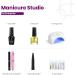Beetles Gel Nail Polish Starter Kit with 48W UV LED Lamp - 12 Colors, Base/Top Coat, Glitter, DIY Manicure Set - Buy Online on GoSupps.com