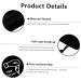PLAFOPE 3 Pcs Hair Dryer Storage Bag Makeup Bag for Purse Hairdryer Bag Purse Organizer Bags Black Flannel - Buy Online on GoSupps.com