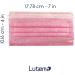Buy 3-Ply Breathable Disposable Face Masks - Flamingo Pink | Made in USA | Comfortable Ear Loops | 50pcs x 10 Packs | Dust & Air Pollution Protection - Buy Online on GoSupps.com