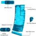 Ludex 6mm Airsoft BBs Speed Loader - 500 Rounds Large Capacity with Adapter | Fast Magazine Loading - Blue - Buy Online on GoSupps.com