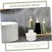 DOITOOL Face Brush Body Scruber Back Exfoliator Scalp Scrubber Hand Scrubber Skin Care Brush Facial Scrubber Body Cleansing Brush Shampoo Washbasin Cosmetic Pp White - Buy Online on GoSupps.com