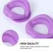 Silicone Face Lifting Lip Exerciser - 2pcs Lip Trainer & Mouth Muscle Tightener Tool for Women - Purple - Buy Online on GoSupps.com