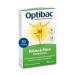 Optibac Probiotics Bifido & Fibre - Vegan Probiotics for Digestive Health & Occasional Constipation 25 Billion CFU & Prebiotic - 10 Sachets