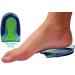 KidSole Gel Heel Cups for Kids | Shock Absorbing Lightweight Heel Cups for Sensitive Heels, Spurs, Plantar Fasciitis, and Ankle Pain | 2 Pairs (4 Single Heelcups) | Kid's Size 3-7 - Buy Online on GoSupps.com