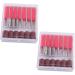 minkissy 2 Sets kit de u as de gel cleaning tools nail tools Manicure Sanding Bands nail dip kits nail bit manicure drill bits nail drill tool nail grinding head Corundum sand sheet gravel 7x6x2cm Assorted Color - Buy Online on GoSupps.com