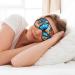 Blue Butterfly Double-Sided Sleep Eye Mask | Soft Adjustable Blindfold Block Light - Comfort for Sleep | Shop Now - Buy Online on GoSupps.com