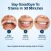 MySweetSmile PAP Teeth Whitening Strips - Enamel-Safe Dentist-Approved Peroxide-Free - 21 Treatments - IndyBest Award Winner - Mint Flavor - Buy Online on GoSupps.com