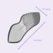 Stainless Steel Gua Sha Facial Skin Care Tool | Astra Belle Scraping Massage Comb Teeth | For Face, Neck, Lips | Includes Travel Pouch - Buy Online on GoSupps.com