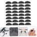 Healeeved 72 Pairs Self-Adhesive Silicone Glasses Nose Pads - Glow in the Dark Pads for Comfort | Durable Nasal Strips for Sunglasses - Black 1.9x0.1cm - Buy Online on GoSupps.com