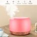 300ML Essential Oil Diffuser Remote Control Aromatherapy Humidifier with Adjustable Mist Mode, 7 LED Light Colors - Perfect for Bedroom, Office, Yoga, Spa - Yellow - Buy Online on GoSupps.com