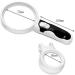 Lightweight Magnifying Glass Handheld Led Lighting Two-Piece High Magnification Magnifying Glass Set Which Can Be Moved and Used for Watch Repair/1Cps Lofty Ambition - Buy Online on GoSupps.com