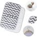 2Pcs Portable Waterproof Baby Changing Mat Set - Grey | 60 X 37cm | Lightweight & Easy to Clean | Ideal for Travel & Home Use - Buy Online on GoSupps.com