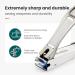 UNbit Nail Clipper Nail Clippers Stainless Steel Anti Splash Fingernail Cutter Manicure Tools Bionics Design Nail Trimmer Pedicure Scissor - Buy Online on GoSupps.com