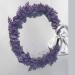 Lavender Flower Wreath Headband Crown | Bridal & Women's Hair Accessory for Weddings & Parties - Buy Online on GoSupps.com