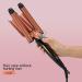 Buy LCD 3 Barrel Hair Curler - Adjustable Temperature Portable & Stylish - 25mm US Plug 110V | Best Hair Care & Styling Tool - Buy Online on GoSupps.com