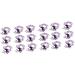 12 pcs Rhinestone Flower Hair Clips for Women - Purple Claw Hair Pins for Bridal & Wedding Accessories - Buy Online on GoSupps.com