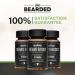 Live Bearded Beard Boost - Hair Growth Multivitamins with Biotin 10 000mcg Vitamin C & E - 60-Day Supply for Strong Full Beards - Made in USA - Buy Online on GoSupps.com
