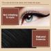 Matte Quick-dry Eyeliner Pencil Black Cream Solid Eyeliner Pen Long Lasting Waterproof Smudge-Proof Makeup Eyeliner with Makeup Mirror (2 Set) - Buy Online on GoSupps.com