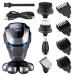 Head Shavers for Bald Men 5 in 1 Seven Blade Electric Shaver New Floating Razor Multi Function Shaver USB Rechargeable Hair Magic Bald Head Artifact Beard Knife