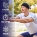CHARM Casualbox Sport Headband - Moisture Absorbent Yoga Hairband | Sweatband in Blue for Active Lifestyle - Buy Online on GoSupps.com