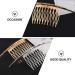 Lurrose 2Pcs French Twist Comb - Alloy Metal Hair Clips for Bridal Wedding - Elegant Women's Hair Accessories for International Shipping - Buy Online on GoSupps.com