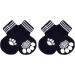 Auauy Indoor Anti-Slip Socks for Dogs & Cats | Silicone Gel Paw Protection | Pet Socks in Black (M) - Perfect Traction for Small to Medium Pets - Buy Online on GoSupps.com