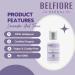 Belfiore Herbal 100% Natural Lavender Gel Toner | Organic | Alcohol Free with Aloe Vera | Hydrating Soothing Pore Minimizing Antioxidant Skin Care | Made in The USA - Buy Online on GoSupps.com