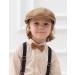 Mint Green Baby Boys Flat Cap | Kids Gentleman Herringbone Tweed Newsboy Baker Boy Hat 6-8 Years Camel - Buy Online on GoSupps.com