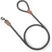 Mile High Life Braided Cotton Rope Leash with Leather Tailor Handle and Heavy Duty Metal Sturdy Clasp (Blue Green 4 FT) 48 Inch (Pack of 1) Blue Green - Buy Online on GoSupps.com