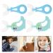 Buy Lalafina 4-Piece U-Shaped Manual Toothbrush Set for Kids | 360 Degrees Children's Toothbrush | Soft Silicone Travel Toothbrush & Massage Toothpaste - Buy Online on GoSupps.com