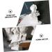 Zerodeko 1pc Piano Statue Mini Resin Figurines Desktop House Decorations for Home Air Conditioner Wind Deflector Greek Mythology Decor Greek Statue White Teaching Aids Household - Buy Online on GoSupps.com