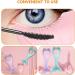 Beavorty Mascara Brush Stickers for Girls Cosmetic Eyelash Tool Eyelash Makeup Aids Miss Eyeliner Make up Pink - Buy Online on GoSupps.com